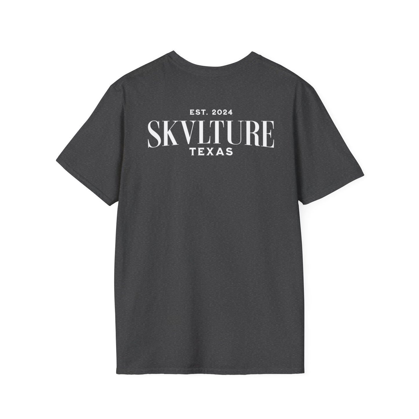 Unisex Softstyle T-Shirt with SKVLTURE Text