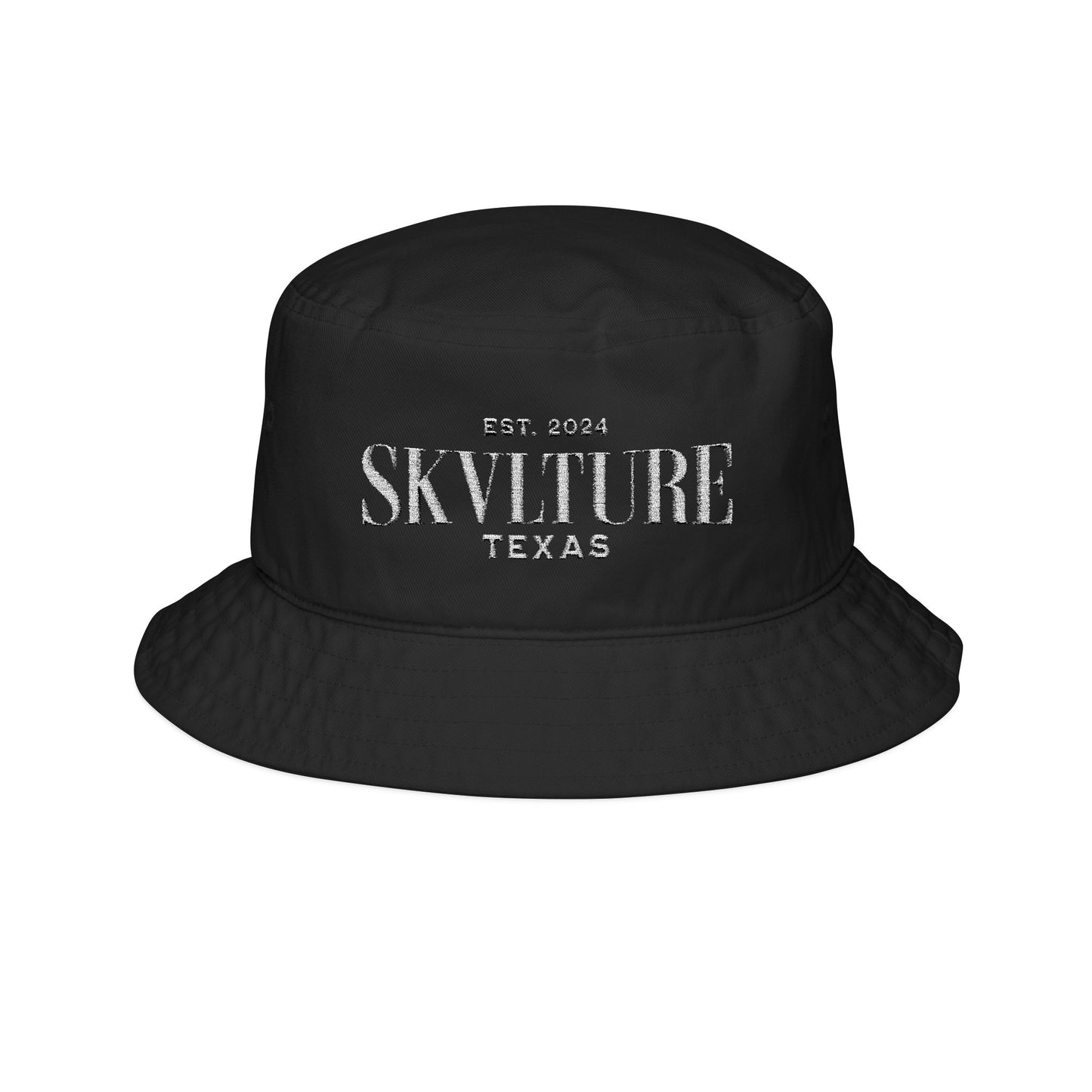 SKVLTURE Embroidered Bucket Hat