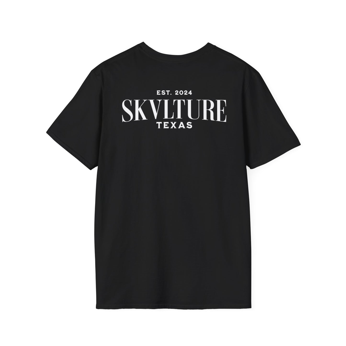 Unisex Softstyle T-Shirt with SKVLTURE Text